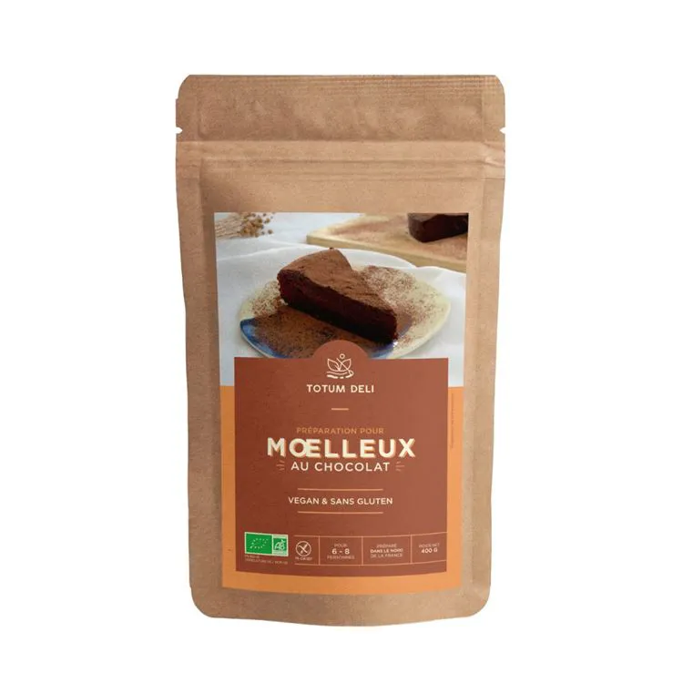 Moelleux au chocolat sans gluten